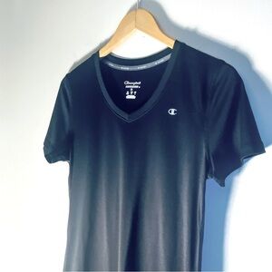 Black Champion Performance Vapor v-neck top